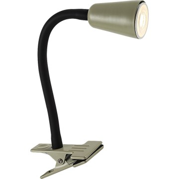 Rabalux - Lampe de bureau à pince 1xGU10/7W/230V kaki