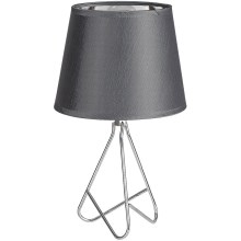 Rabalux - Lampe de table 1xE14/40W/230V grise