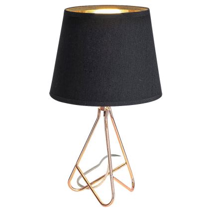 Rabalux - Lampe de table 1xE14/40W/230V noir/doré