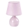 Rabalux - Lampe de table 1xE14/40W/230V rose