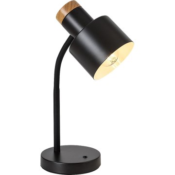 Rabalux - Lampe de table 1xE27/20W/230V noire