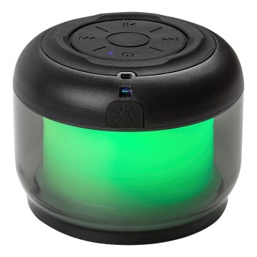 Rabalux - Lampe de table avec haut-parleur RGB/3W/3,7V 500mAh