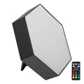 Rabalux - Lampe de table RGB à intensité variable LED/1W/5V/3xAA + Télécommande
