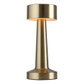 Rabalux - Lampe de table tactile rechargeable LED/2,7W/5V 1200mAh 3000/4000/6000K doré