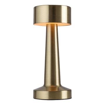 Rabalux - Lampe de table tactile rechargeable LED/2,7W/5V 1200mAh 3000/4000/6000K doré