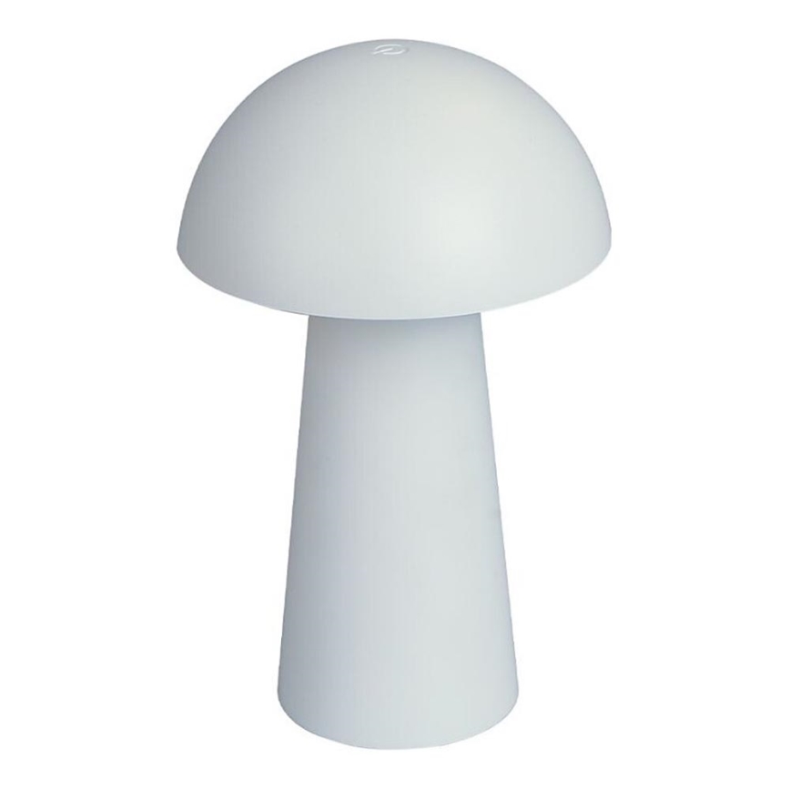 Rabalux - Lampe d'extérieur LED tactile à intensité réglable, rechargeable LED/1,5W/5V IP44 1200 mAh USB blanche