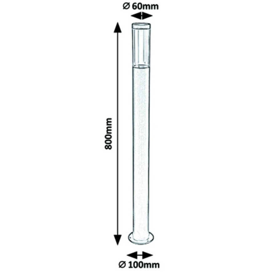 Rabalux - Lampe extérieur 1xGU10/7W/230V IP44 80 cm