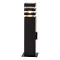 Rabalux - Lampe extérieure avec prise 1xE27/12W/230V IP44
