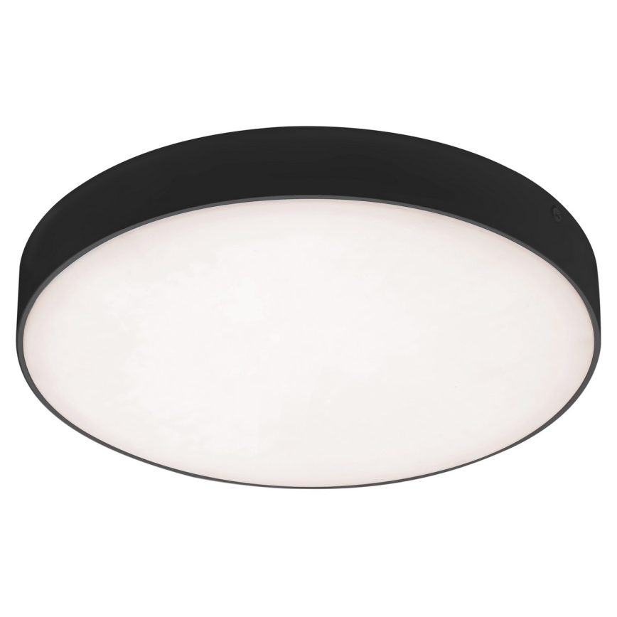 Rabalux - Plafonnier LED pour salle de bains LED/24W/230V 2800K/4000K/6000K IP44 noir Ø 30 cm
