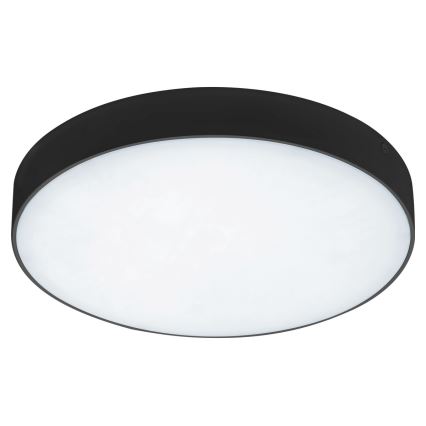 Rabalux - Plafonnier LED pour salle de bains LED/24W/230V 2800K/4000K/6000K IP44 noir Ø 30 cm