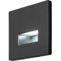 Rabalux - Luminaire LED pour escalier 1W/230V 3000/4500/6500K noir