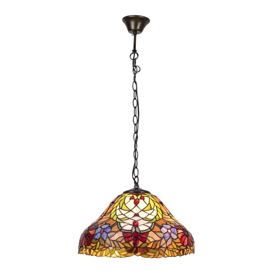 Rabalux - Lustre Tiffany avec vitraux 2xE27/60W/230V