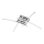 Rabalux - Plafonnier 4xLED/6W/230V 48x66,5 cm