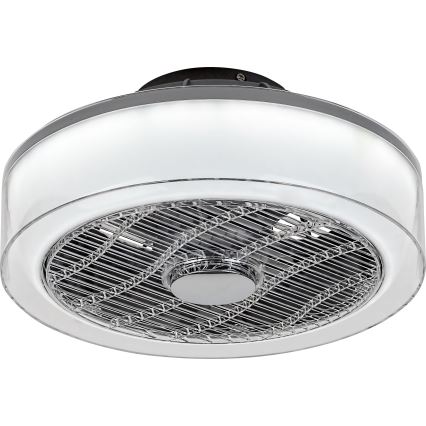 Rabalux - Plafonnier LED à intensité variable avec ventilateur LED/30W/230V + télécommande