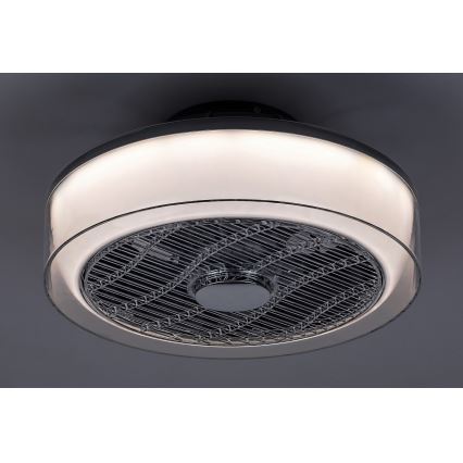 Rabalux - Plafonnier LED à intensité variable avec ventilateur LED/30W/230V + télécommande