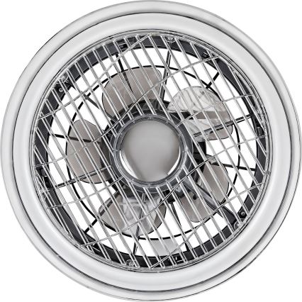 Rabalux - Plafonnier LED à intensité variable avec ventilateur LED/30W/230V + télécommande