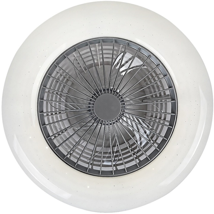 Rabalux - Plafonnier à intensité variable avec ventilateur LED/30W/230V + télécommande 3000-6500K