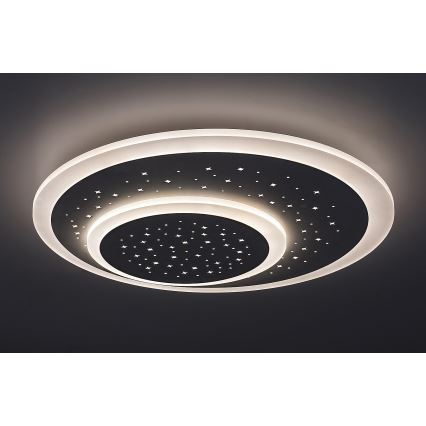 Rabalux - Plafonnier à intensité variable LED/47W/230V 3000-6000K + télécommande