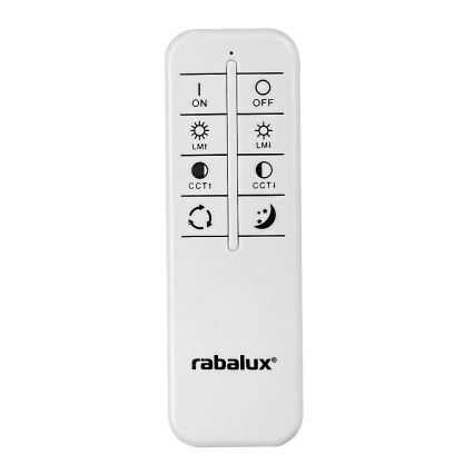 Rabalux - Plafonnier à intensité variable LED/47W/230V 3000-6000K + télécommande