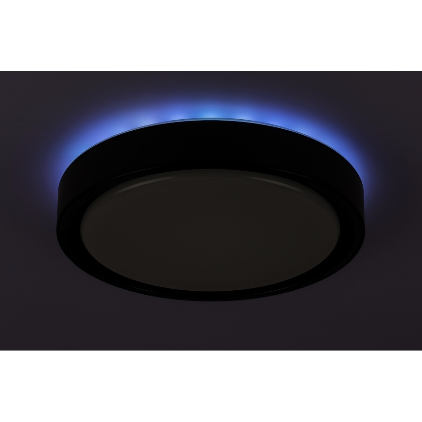 Rabalux - Plafonnier à intensité variable LED RGB avec détecteur LED/28W/230V 2700-5000K + télécommande