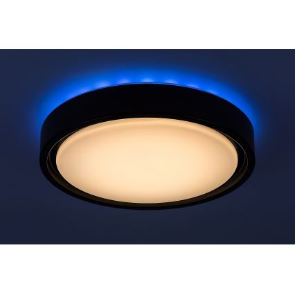 Rabalux - Plafonnier à intensité variable LED RGB avec détecteur LED/28W/230V 2700-5000K + télécommande