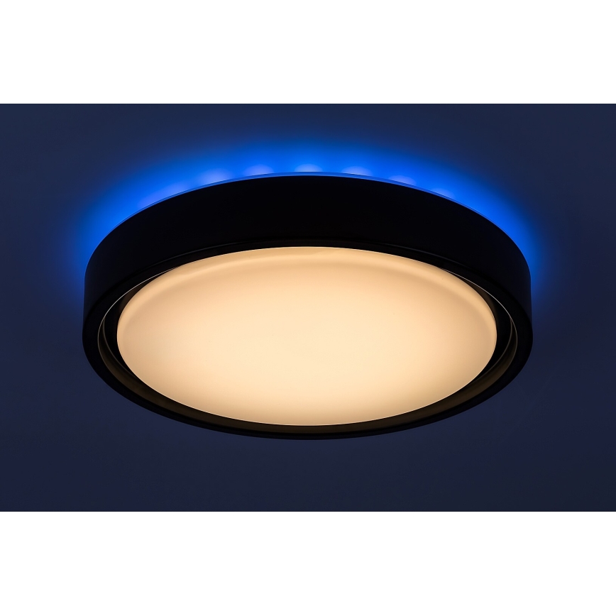 Rabalux - Plafonnier à intensité variable LED RGB avec détecteur LED/28W/230V 2700-5000K + télécommande