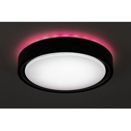 Rabalux - Plafonnier à intensité variable LED RGB avec détecteur LED/28W/230V 2700-5000K + télécommande
