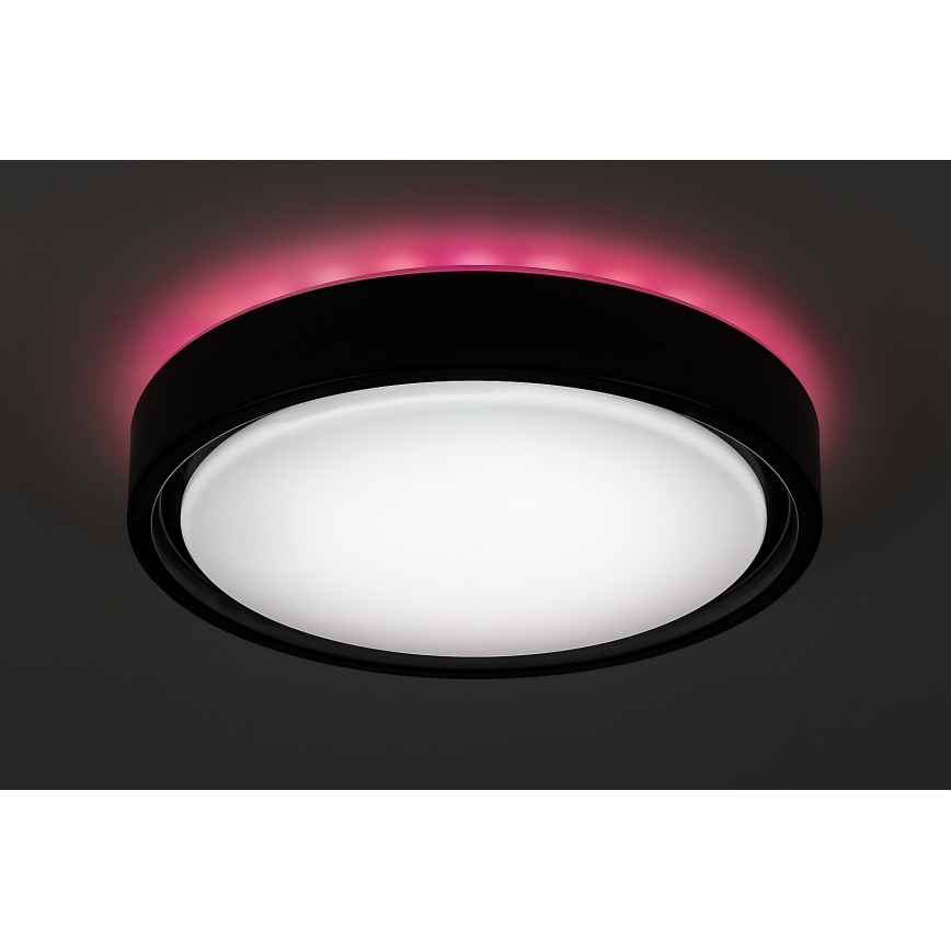 Rabalux - Plafonnier à intensité variable LED RGB avec détecteur LED/28W/230V 2700-5000K + télécommande