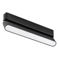 Rabalux - Plafonnier à intensité variable pour système de rail monophasé LED/7W/24V 2700-5500K Wi-Fi Tuya 22 cm noir