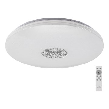 Rabalux - Plafonnier à intensité variable RGB LED/40W/230V 3000-6500K Wi-Fi Tuya d. 60 cm + Télécommande