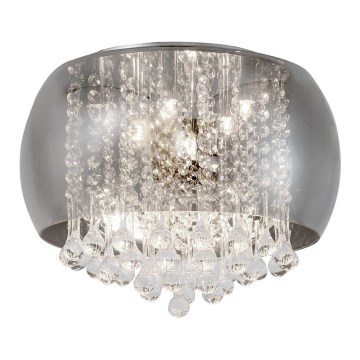 Rabalux - Plafonnier en cristal 6xG9/40W/230V Ø 35,5 cm