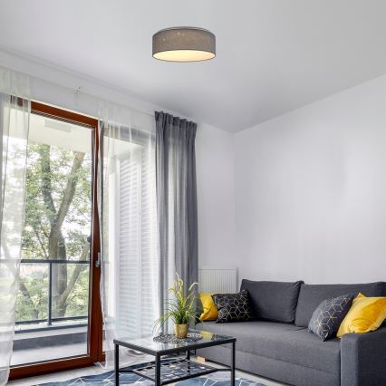 Rabalux - Plafonnier LED/22W/230V gris Ø 40 cm