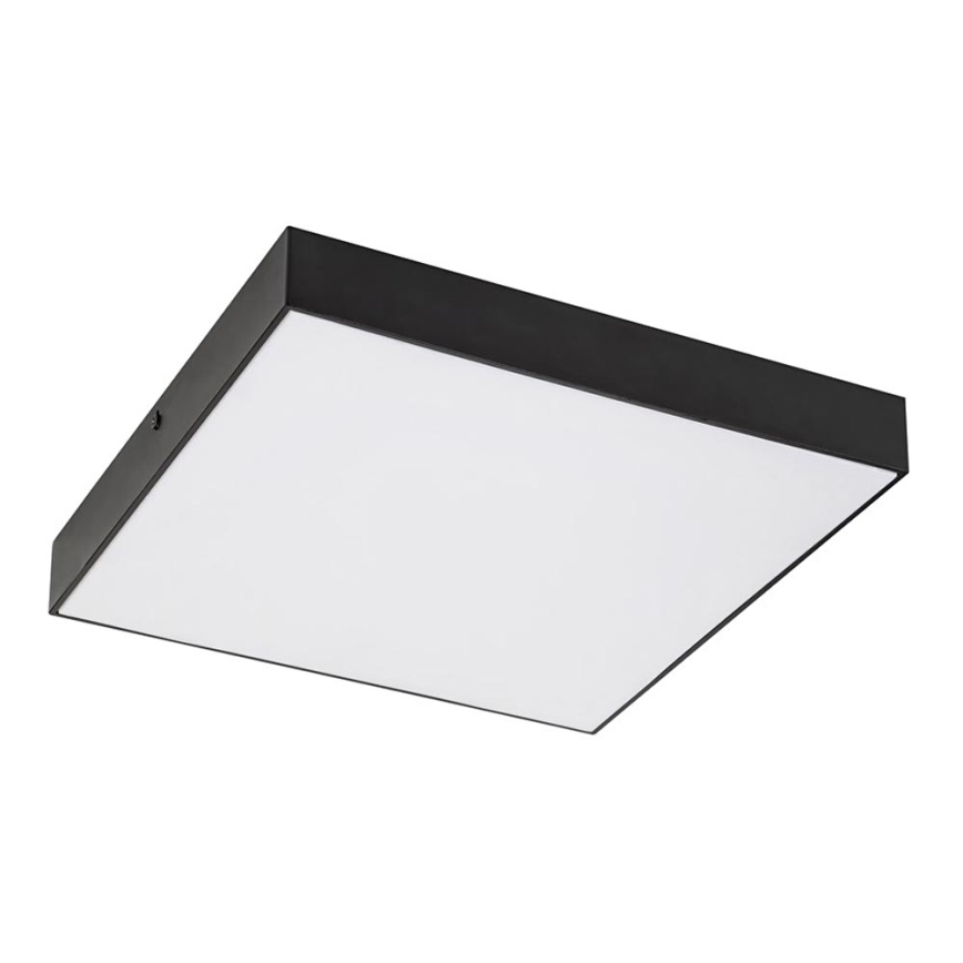 Rabalux - Plafonnier LED/24W/230V 2800-6000K IP44 noir 30x30 cm