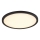 Rabalux - Plafonnier LED/36W/230V 3000/4000/6000K d. 50 cm noir