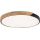Rabalux - Plafonnier LED/42W/230V 3000/4000/6500K noir/chêne Ø 61 cm