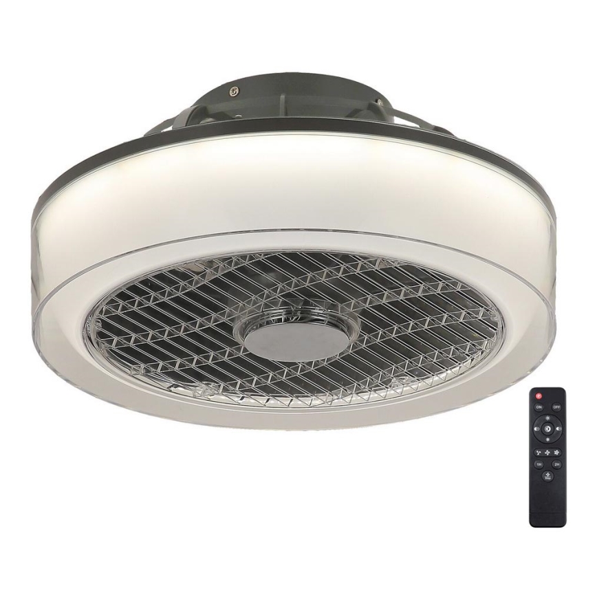 Rabalux - Plafonnier LED à intensité variable avec ventilateur LED/30W/230V + télécommande