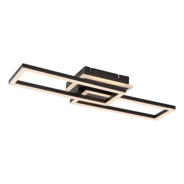 Rabalux - Plafonnier LED dimmable, 30 W, 230 V, température de couleur réglable 3000–6500 K (blanc chaud à blanc froid), télécommande, longueur 60 cm