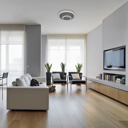 Rabalux - Plafonnier LED dimmable LED/47W/230V 3000-6000K + télécommande Ø 48 cm