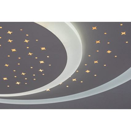 Rabalux - Plafonnier LED dimmable LED/47W/230V 3000-6000K + télécommande Ø 48 cm