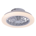 Rabalux - Plafonnier LED dimmable avec ventilateur LED/24W/230V 3000-6500K + télécommande