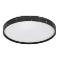 Rabalux - Plafonnier LED dimmable LED/24W/230V 3000-6500K Ø 38 cm noir + télécommande