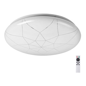 Rabalux - Plafonnier LED dimmable LED/24W/230V Wi-Fi 3000-6500K + télécommande Ø 39 cm