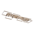 Rabalux - Plafonnier LED dimmable LED/40W/230V 3000-6500K 33x100 cm doré + télécommande