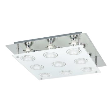Rabalux - Plafonnier LED NAOMI 9xGU10/5W 38x38 cm