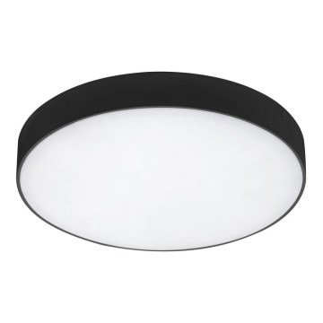 Rabalux - Plafonnier LED pour salle de bains LED/24W/230V 2800K/4000K/6000K IP44 noir Ø 30 cm