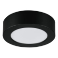 Rabalux - Plafonnier LED pour salle de bains LED/7W/230V Ø 12 cm IP44 noir