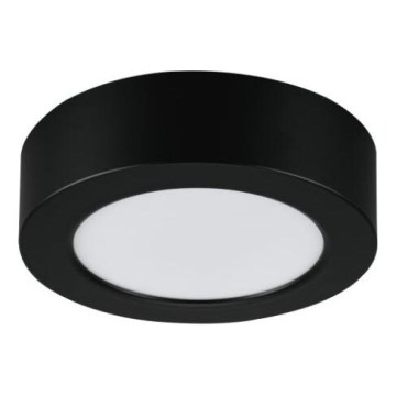 Rabalux - Plafonnier LED pour salle de bains LED/7W/230V Ø 12 cm IP44 noir