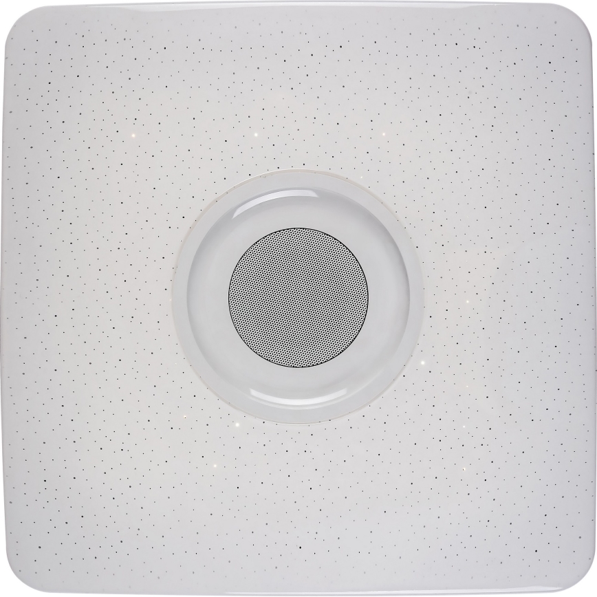 Rabalux - Plafonnier LED RVB dimmable avec haut-parleur LED/18W/230V 3000-6000K Bluetooth + télécommande 36,5x36,5 cm