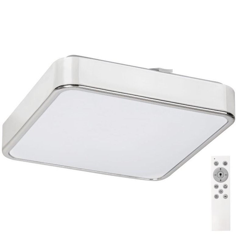 Rabalux - Plafonnier LED RGB dimmable pour salle de bains LED/22W/230V 3000-6000K IP44 + télécommande 29x29 cm