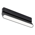 Rabalux - Plafonnier pour système de rail monophasé LED/12W/24V 4000K 22 cm noir